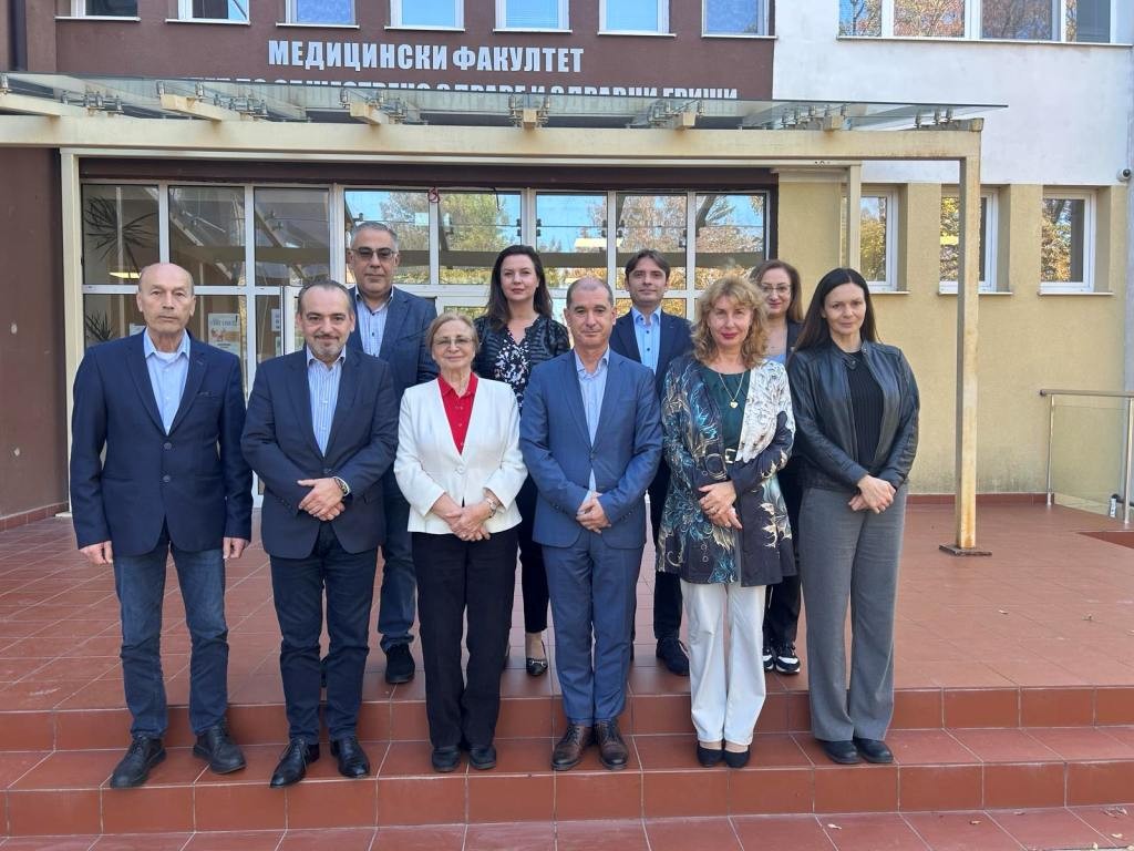 Ръководството на БСК посети Бургаския държавен университет